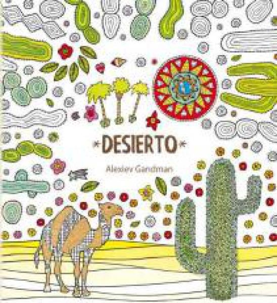 Papel DESIERTO LIBRO PARA COLOREAR