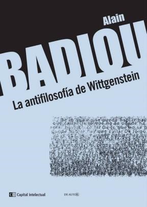 Papel Antifilosofia De Wittgenstein, La