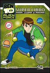 Papel Ben 10 Alien Force. Super Libro Pintar Mas Actividades