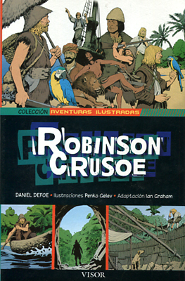 Papel ROBINSON CRUSOE COLECCION AVENTURAS ILUSTRADAS