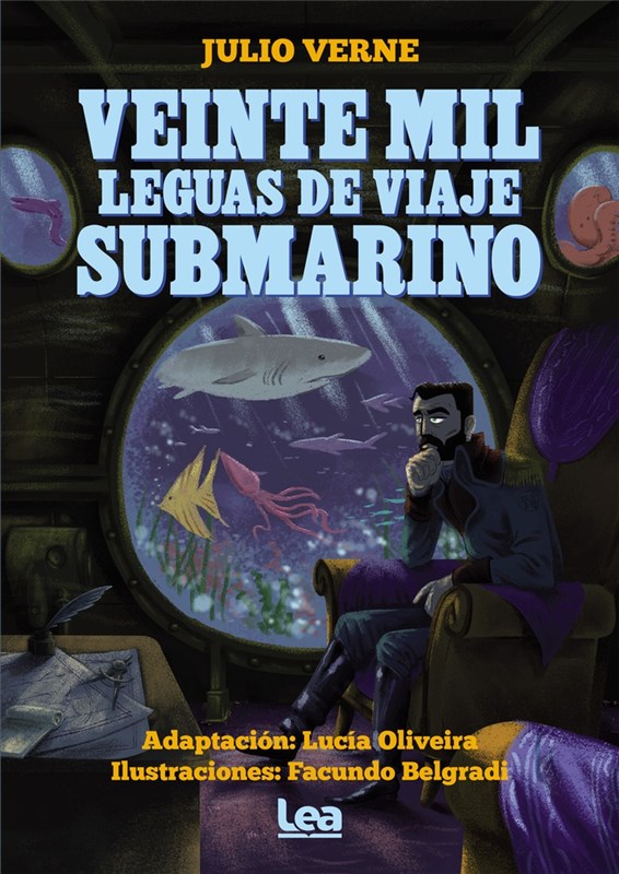 Papel Veinte Mil Leguas De Viaje Submarino