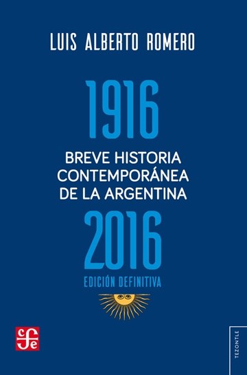 Papel Breve Historia Contemporánea De La Argentina