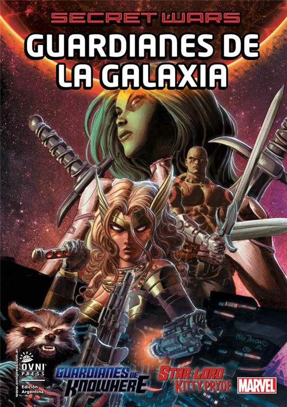 Papel MARVEL-GUERRAS SECRETAS Vol. 06 Guardianes de la galaxia