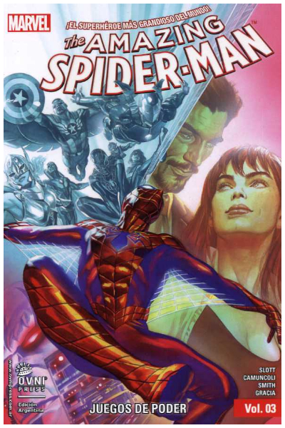 Papel MARVEL-THE AMAZING SPIDERMAN-TP #03 - JUEGOS DEL PODER