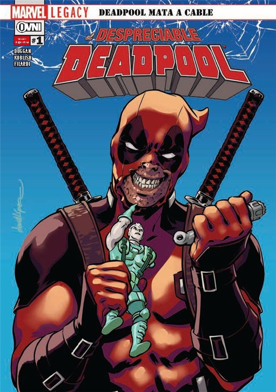 Papel MARVEL-DESPRECIABLE DEADPOOL  Vol. 01