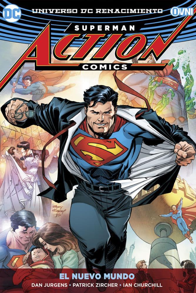 Papel SUPERMAN ACTION COMICS VOL 4 EL NUEVO MUNDO