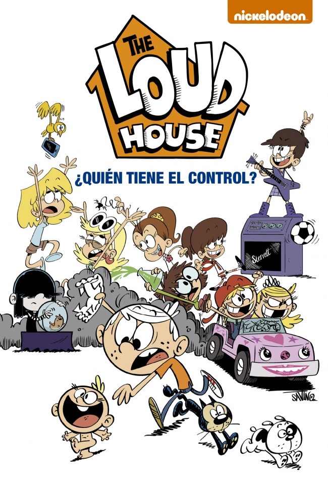 Papel The Loud House 1 - Quien Tiene El Control?