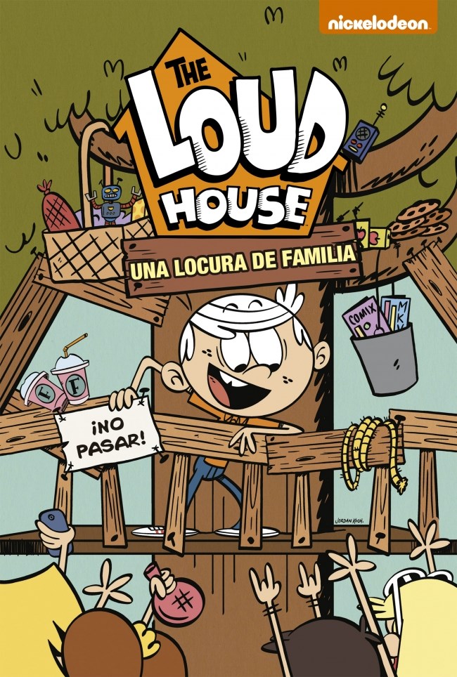 Papel Una Locura De Familia (Loud House 3)