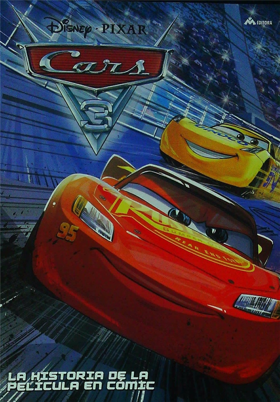 Papel CARS 3 LIBRO DE COMICS