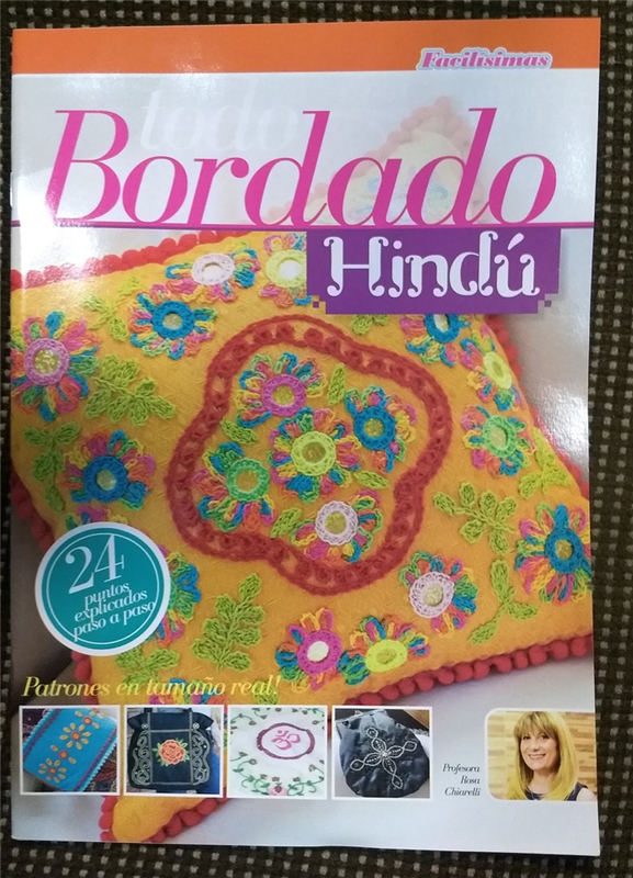 Papel BORDADO HINDU 24 PUNTOS EXPLICADOS PASO A PASO