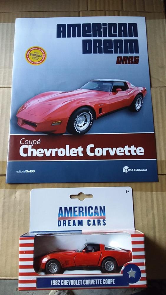 Papel CHEVROLET CORVETTE COUPE 1982 AMERICAN DREAM CARS