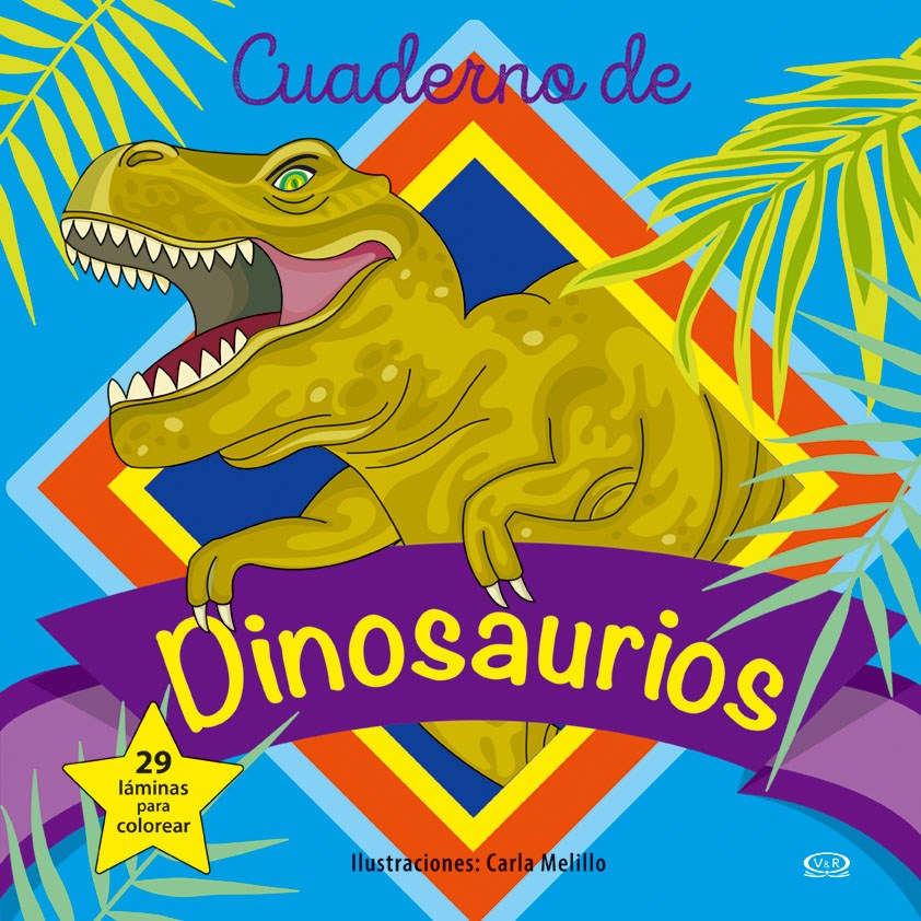 Papel Cuaderno De Dinosaurios