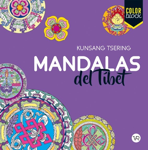 Papel Mandalas Del Tibet Color Block