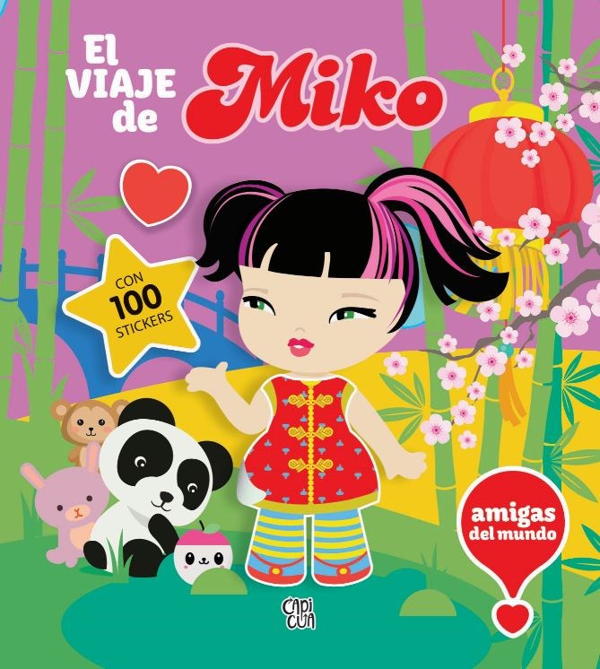 Papel El Viaje De Miko ( Con 100 Stickers )