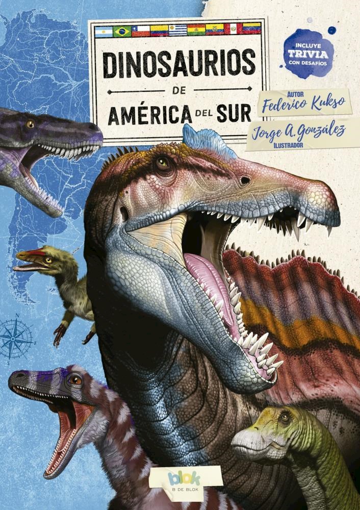 Papel Dinosaurios De América Del Sur