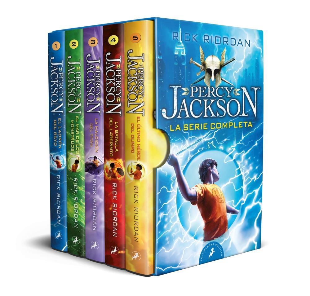 Papel Percy Jackson La Serie Completa