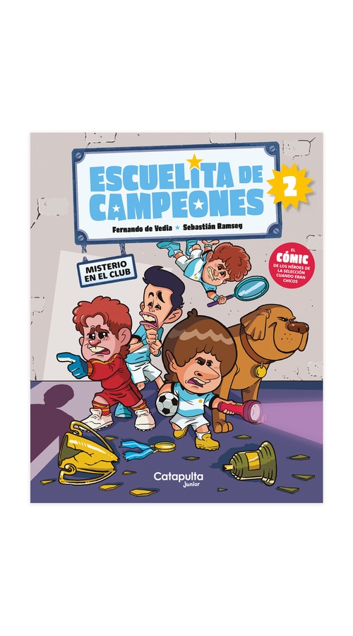 Papel Escuelita De Campeones: Misterio En El Club