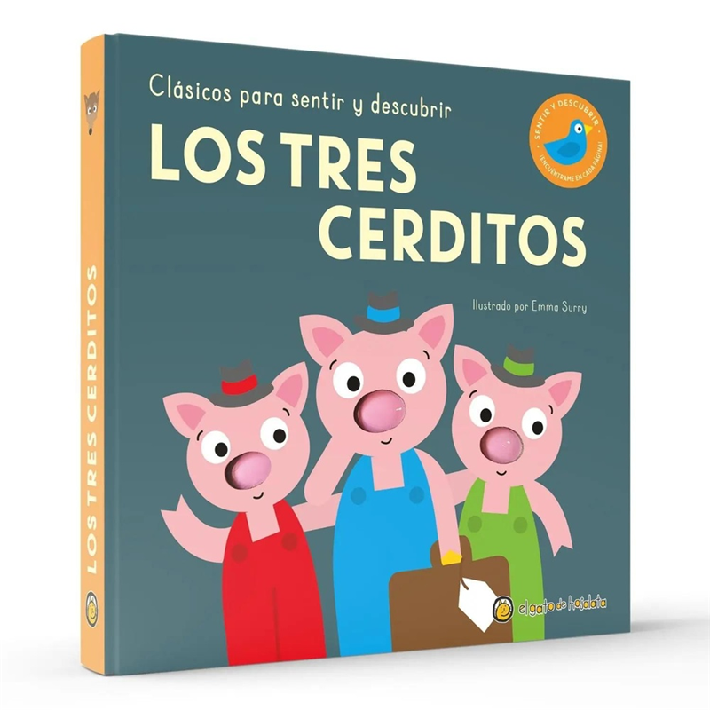 Papel Tres Cerditos, Los *Clasicos Para Sentir Y Descubrir*