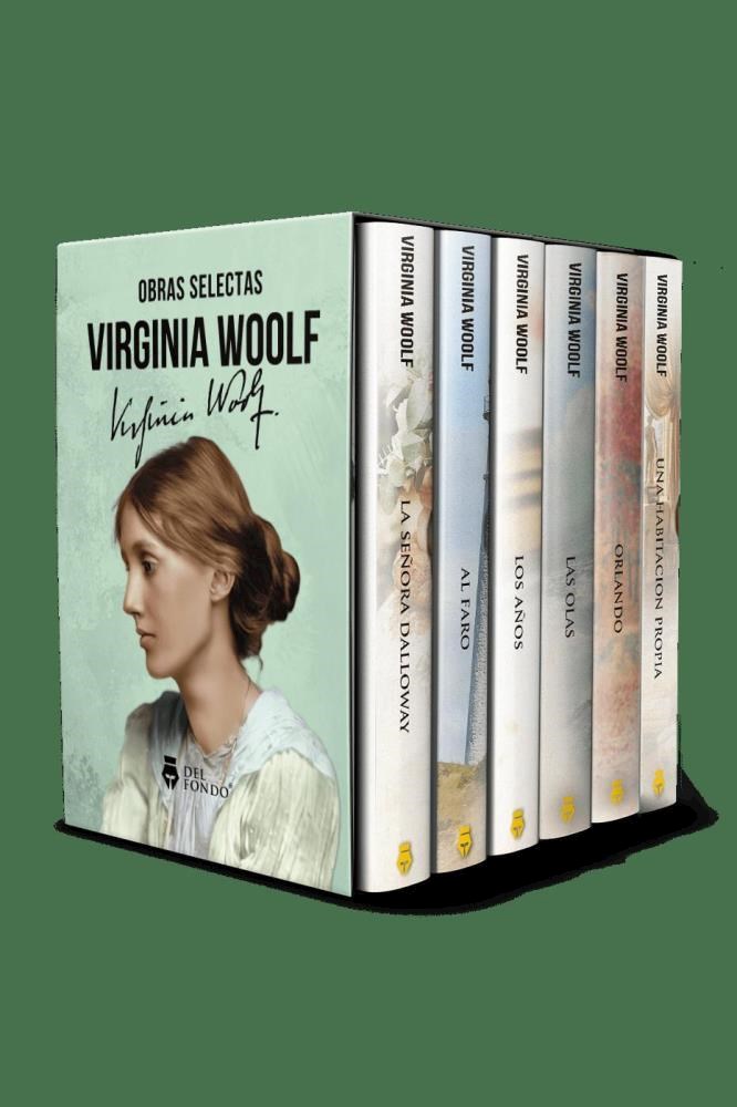 Papel Obras Selectas De Virginia Woolf (6 Tomos)