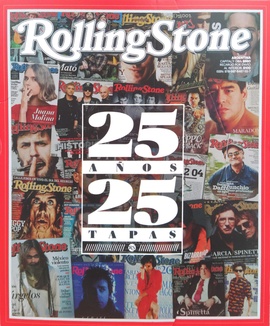 Papel ROLLING STONE 25 AÑOS 25 TAPAS