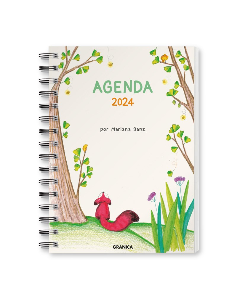 Papel Agenda 2024 Mariana Sanz