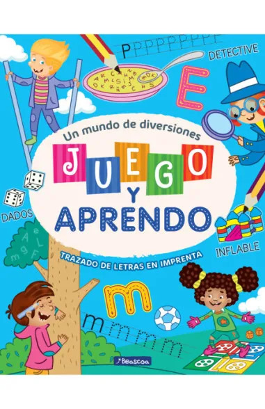 Papel Juego Y Aprendo V - Imprenta Mayuscula