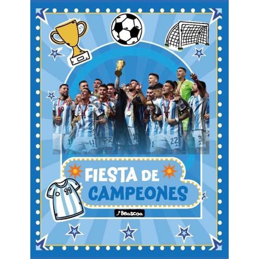 Papel Fiesta De Campeones Con Stickers