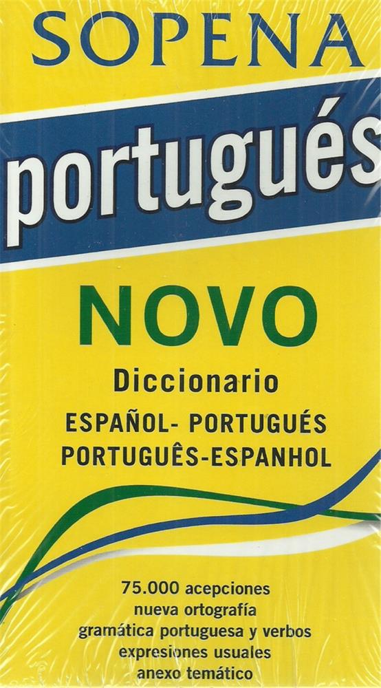 Papel Dicc.Sopena Novo Portugues/Espa?Ol/Portugues