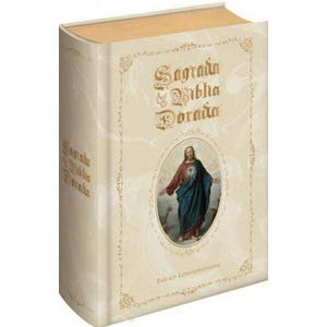 Papel Sagrada Biblia Dorada Mediana