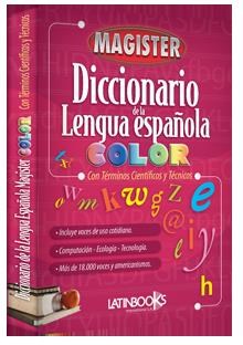 Papel Diccionario De La Lengua Española Color Magister Nueva Edicion