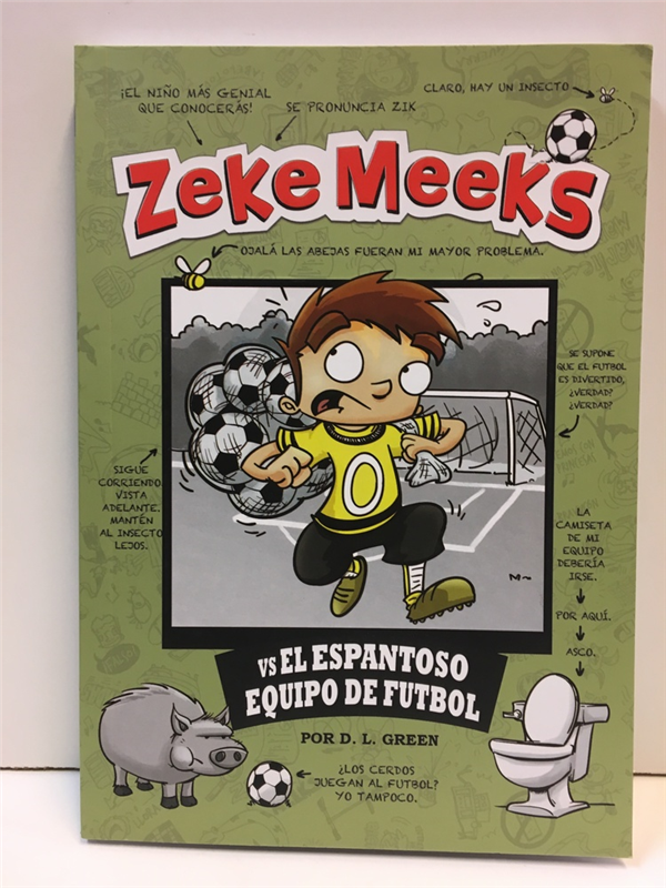 Papel Zeke Meek Vs. El Espantoso Equipo De Futbol