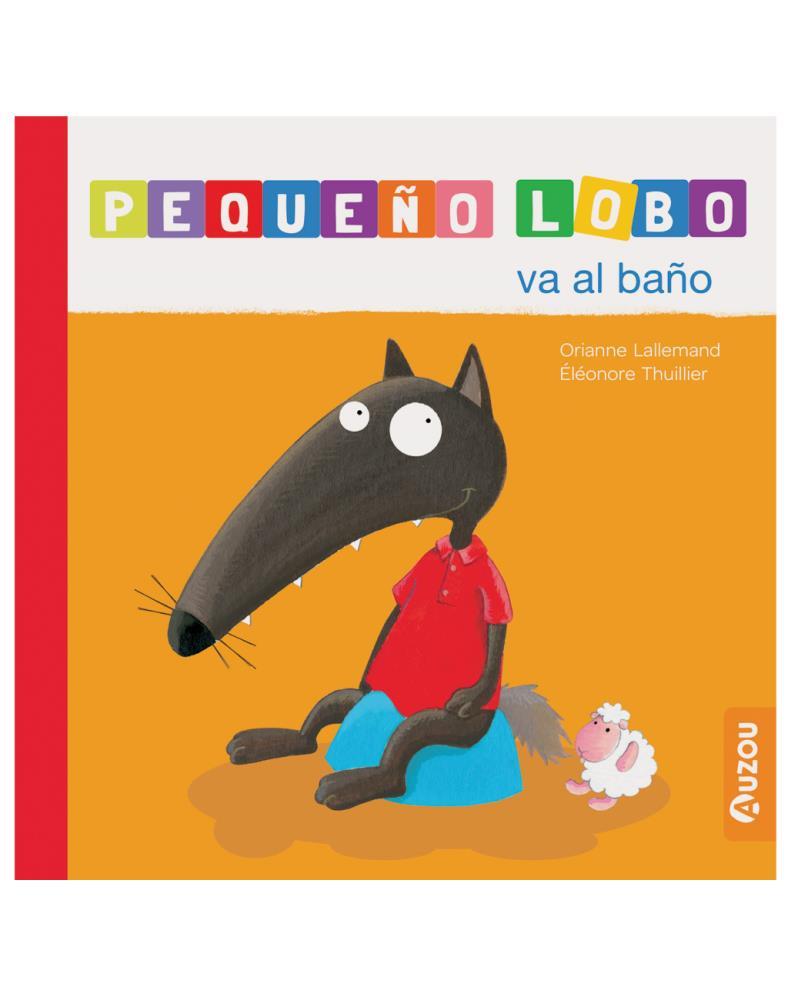 Papel Peque?O Lobo Va Al Ba?O