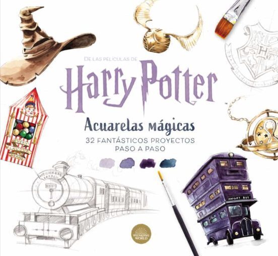 Papel Harry Potter. Acuarelas Magicas