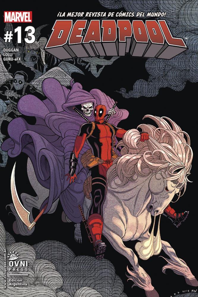 Papel DEADPOOL TOMO 13 LA MEJOR REVISTA DEL MUNDO!