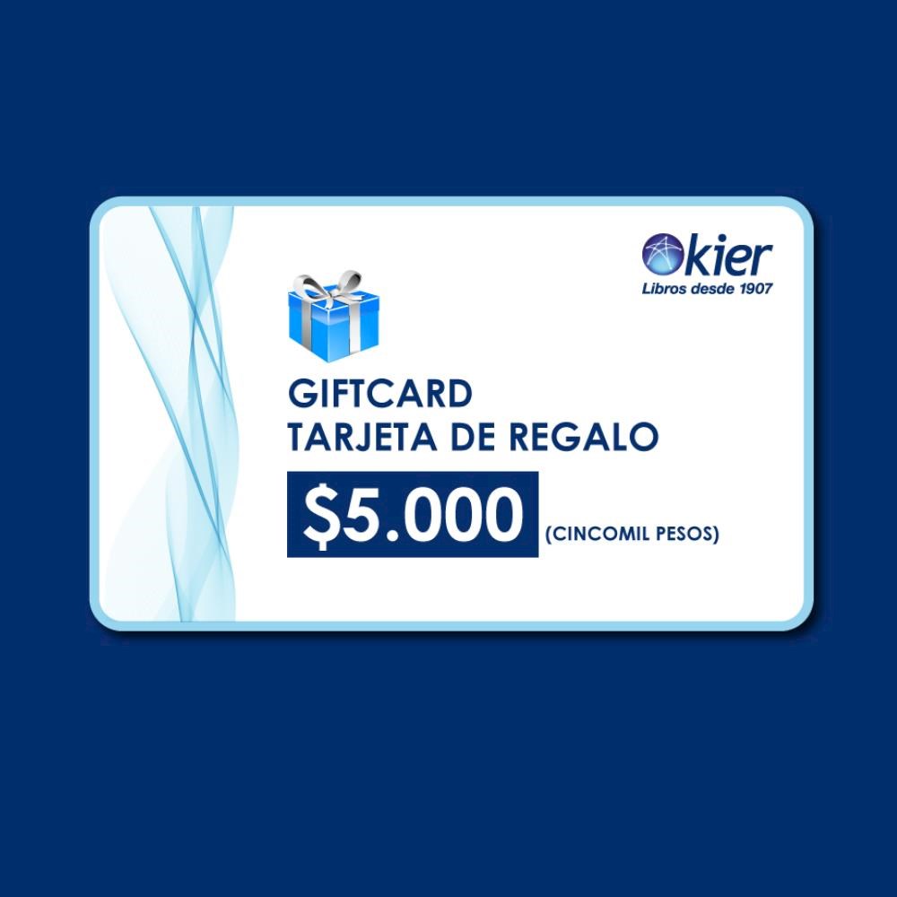 Papel Gift Card 5000