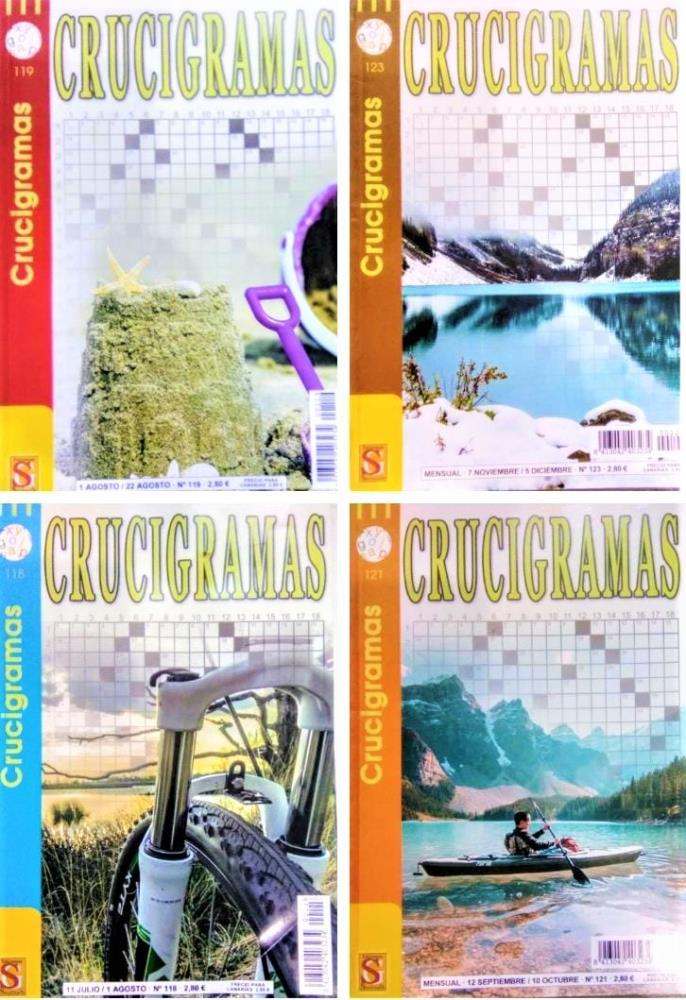 Papel CRUCIGRAMAS SURTIDOS 64 PAGINAS
