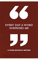 Papel EVERY DAY A WORD SURPRISES ME