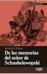Papel DE LAS MEMORIAS DEL SEÑOR DE SCHNABELEWOPSKI