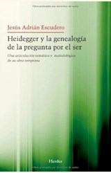 Papel HEIDEGGER Y LA GENEALOGIA DE LA PREGUNTA POR EL SER