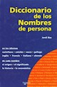 Libro Diccionario De Los Nombres De Persona