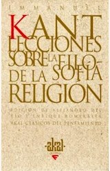 Papel LECCIONES SOBRE LA FILOSOFIA DE LA RELIGION (R) (2000)