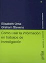 Papel COMO USAR LA INFORMACION EN TRABAJOS DE INVESTIGACION