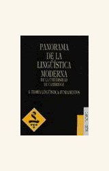 Papel PANORAMA DE LA LINGUISTICA MODERNAI.TEORIA LINGUISTICA.FUNDA
