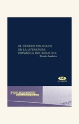 Papel GENERO POLICIACO EN LA LITERATURA ESPAÑOL, EL