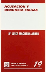 Papel ACUSACION Y DENUNCIA FALSAS (R) (1999)
