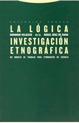 Papel LOGICA DE LA INVESTIGACION ETNOGRAFICA, LA