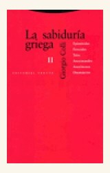 Papel LA SABIDURIA GRIEGA II