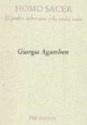 Papel HOMO SACER. EL PODER SOBERANO Y LA NUDA VIDA
