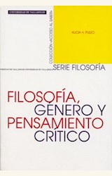 Papel FILOSOFIA, GENERO Y PENSAMIENTO CRITICO