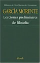 Papel LECCIONES PRELIMINARES DE FILOSOFIA